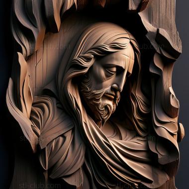 3D model st jesus (STL)